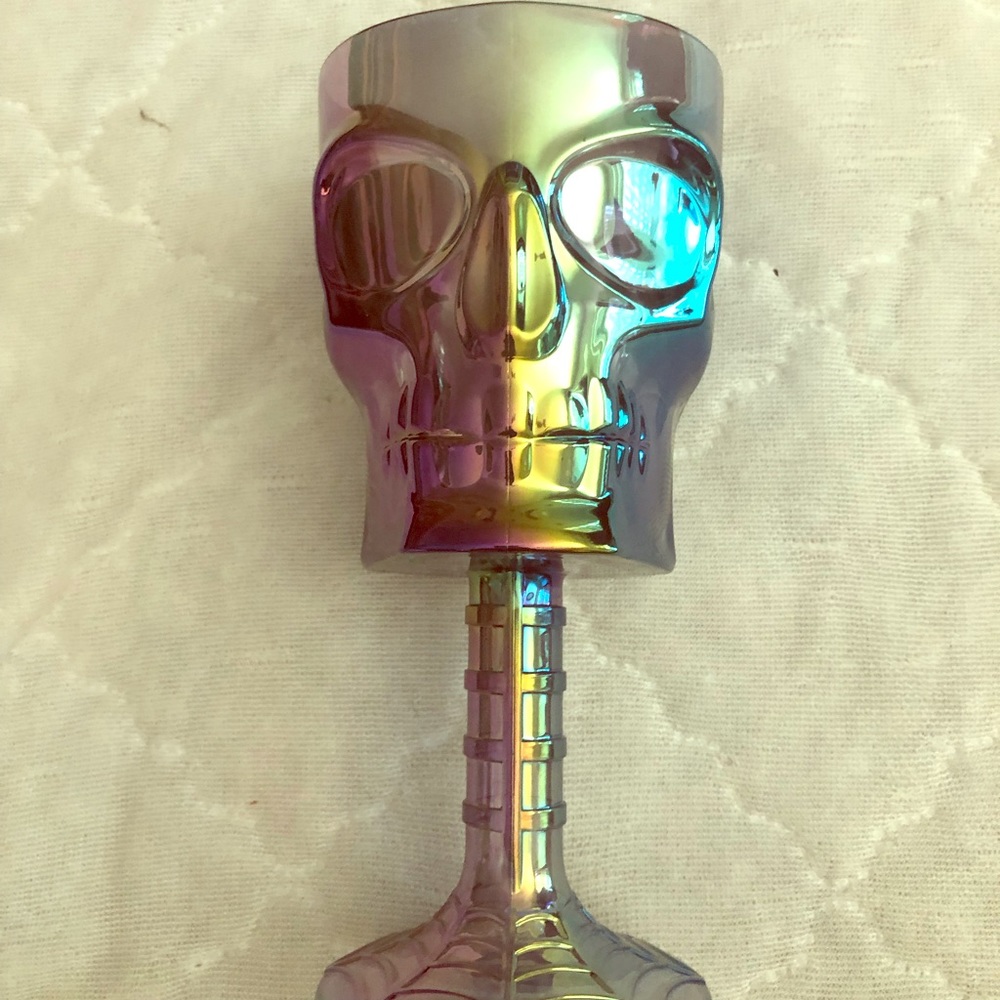 Goblet Plastic Cup Skeleton Gothic